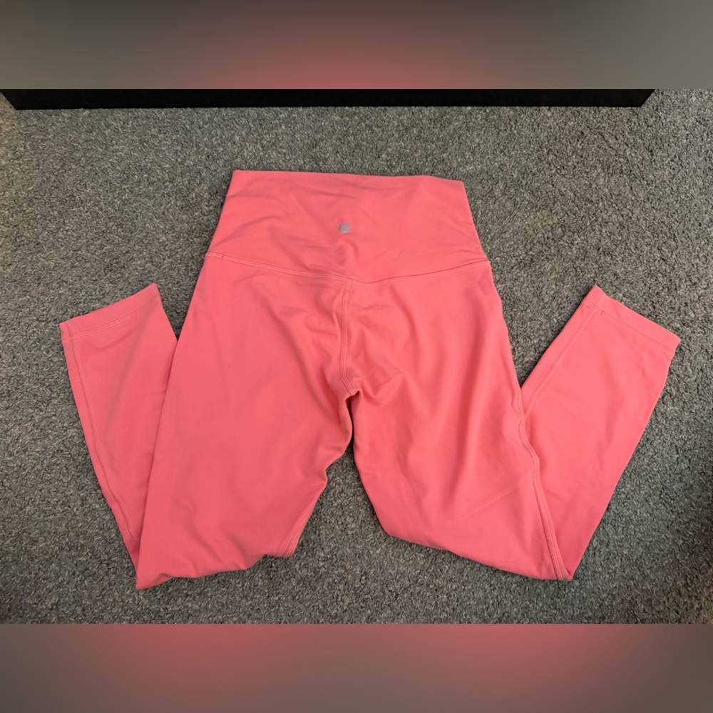 Lululemon Align High-Rise Crop 23” Raspberry Cream